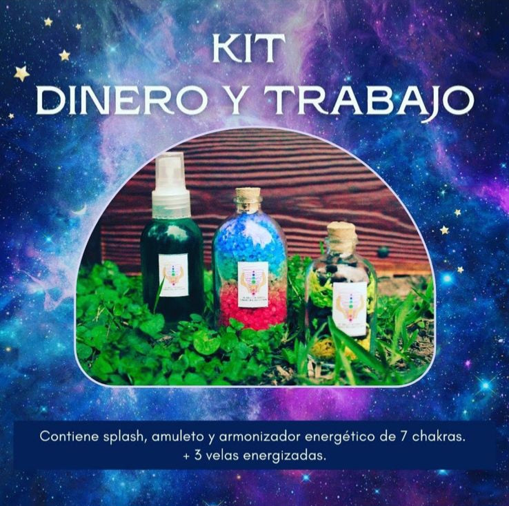 Kit energético Dinero y Trabajo